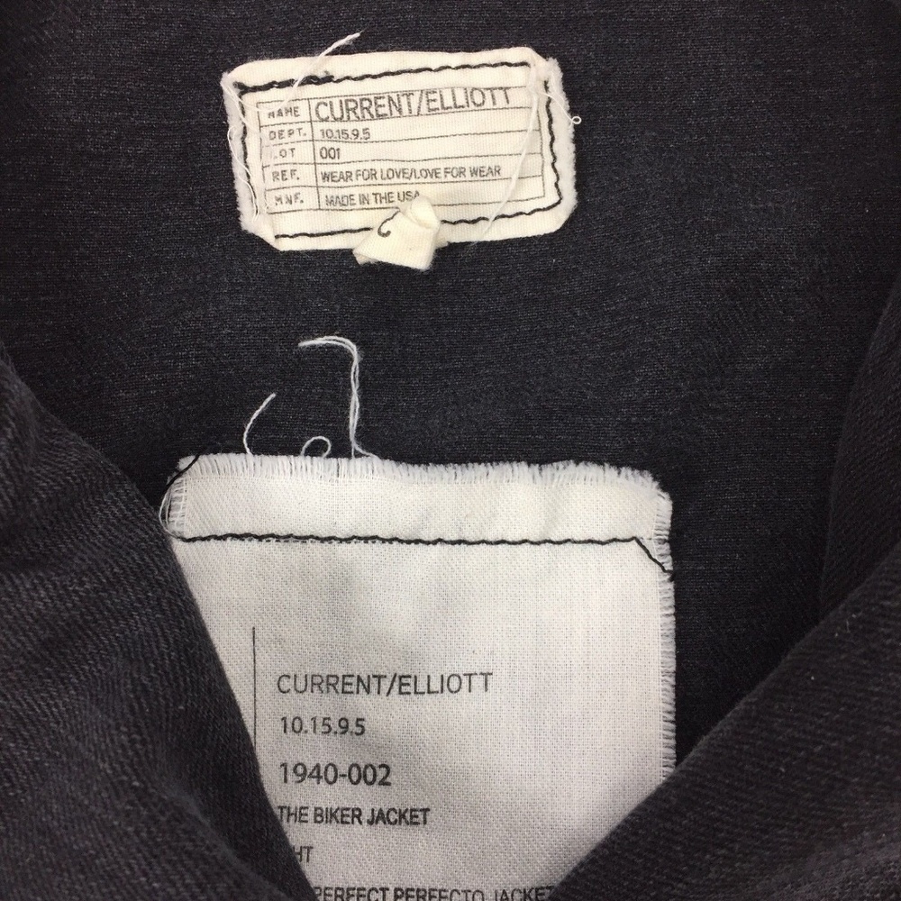 CURRENT / ELLIOTT The Biker Jacket S / 2 - Picture 4 of 6